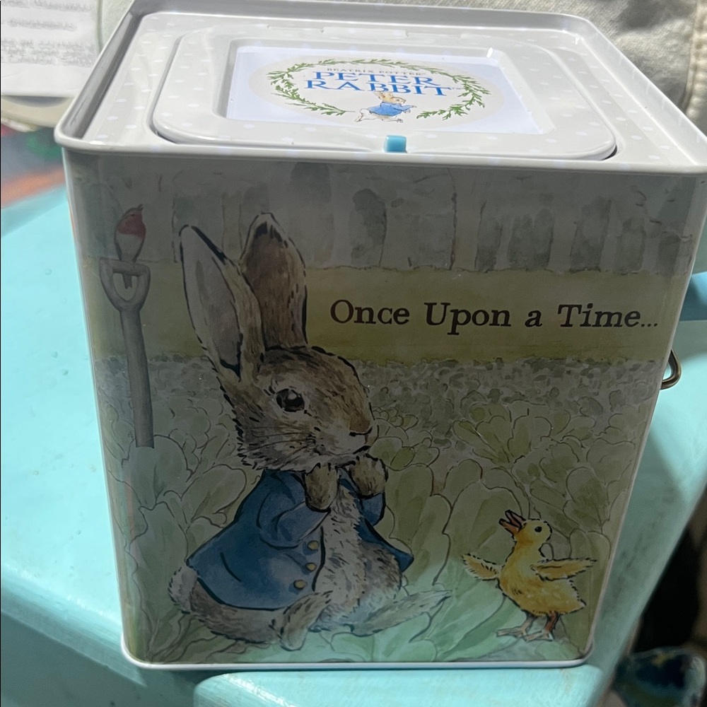Peter Rabbit Jack in the Box - 'Once Upon a Time' Illustration New